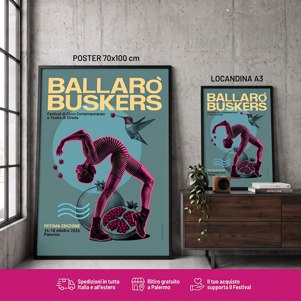 Poster Ballarò Buskers 2026 - immagine 2